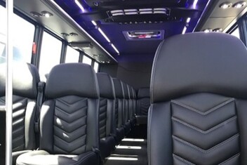 Birmingham Minibus Interior