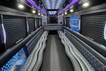 Birmingham Party Bus Interior