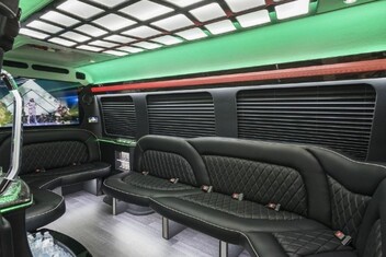 Birmingham Sprinter Party Bus Interior