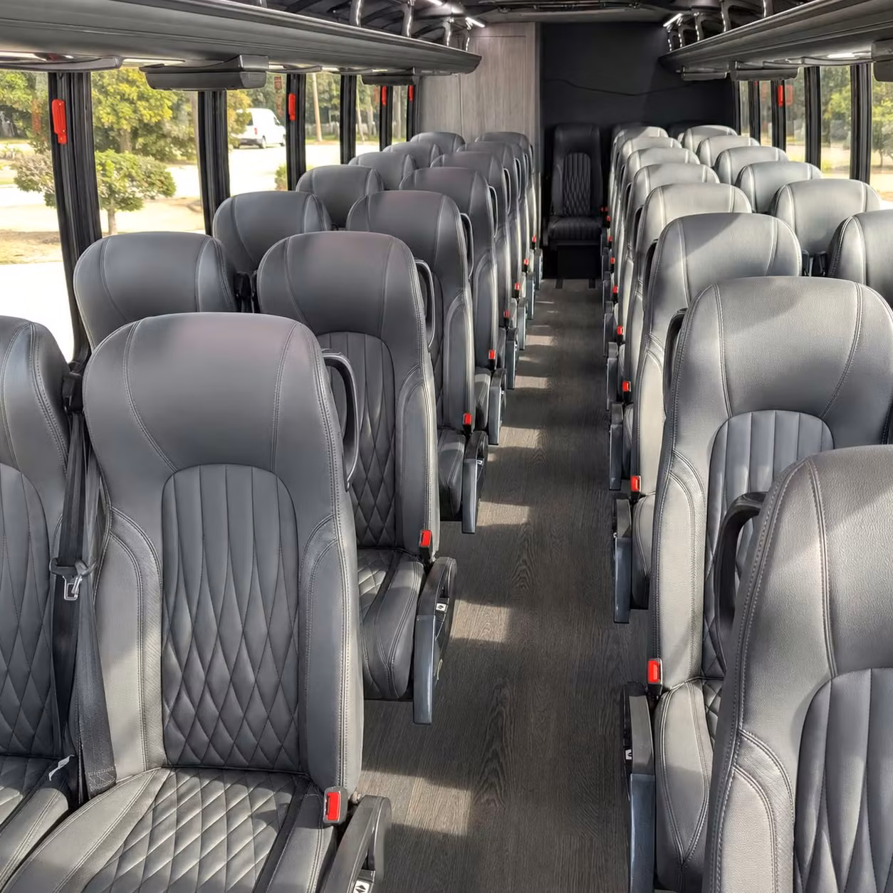 30 passenger minibus interior
