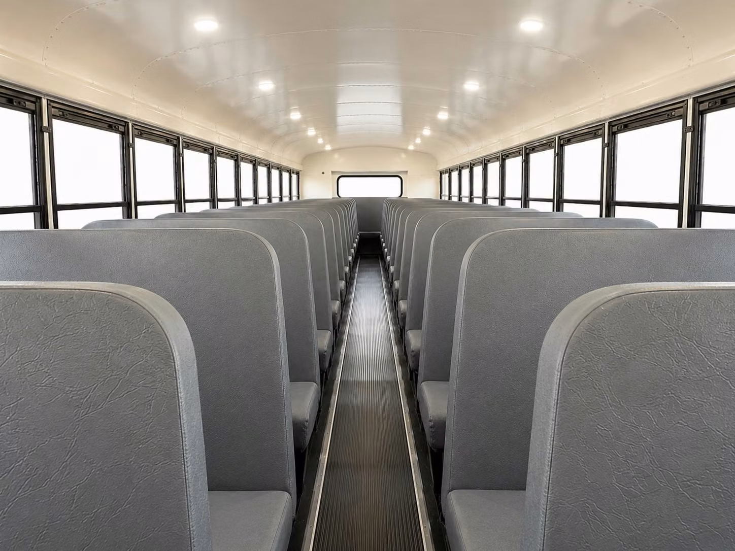 school bus interior