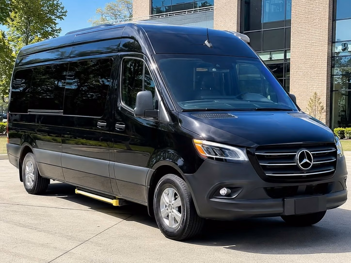 sprinter van with driver